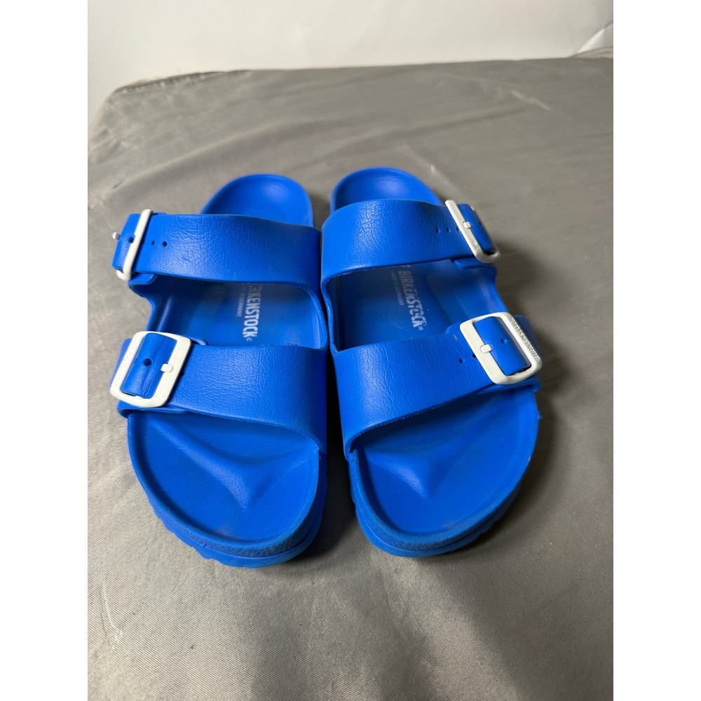 Birkenstock Arizona EVA Sandals Blue Mens Size 40 Waterproof Slides 1019051